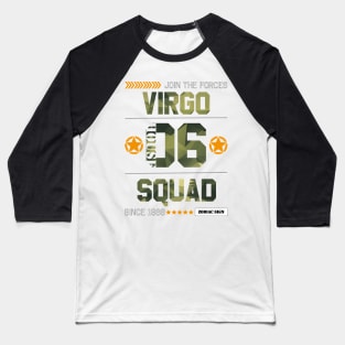 Zodiac Majesty Virgo Squad Camo Baseball T-Shirt